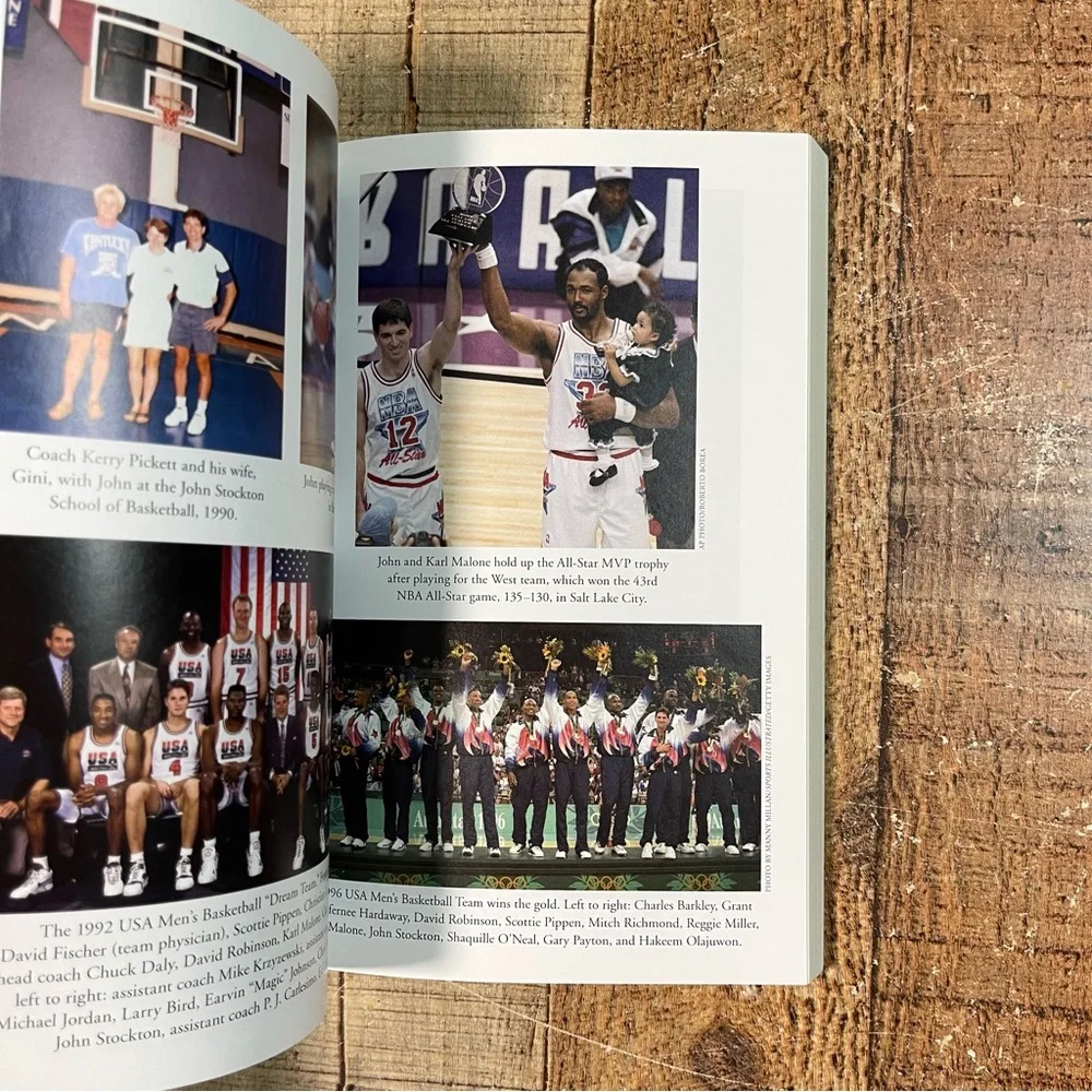 Inspirational Sports Heroes Book Bundle Ted Williams John Stockton Wrestling